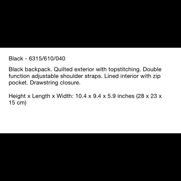 Zara quilted backpack - Picture 7 of 9